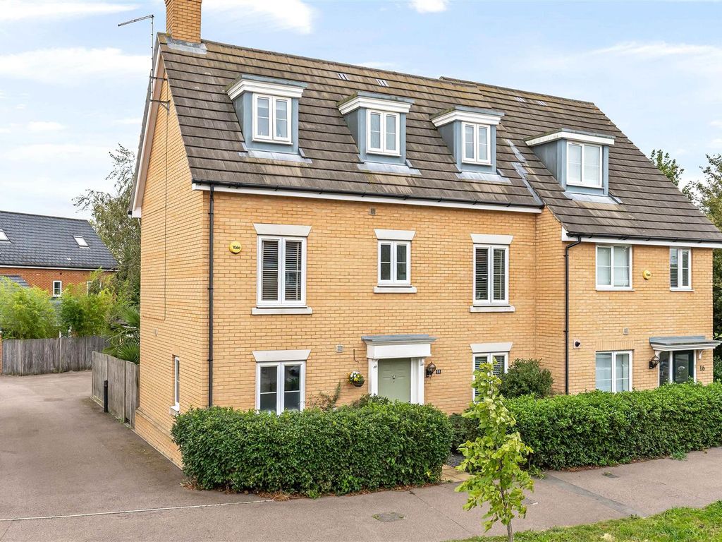4 bed semi-detached house for sale in Burgattes Road, Little Canfield, Dunmow CM6, £500,000