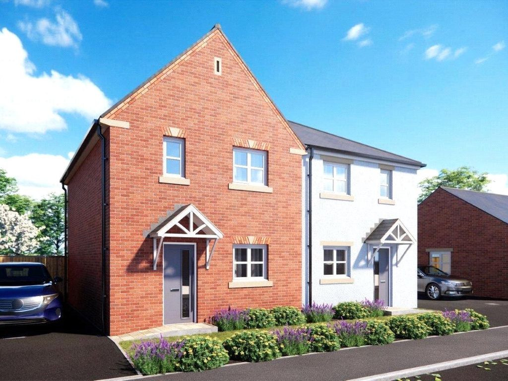New home, 3 bed semi-detached house for sale in Eldertree Court, Eldertree Road, Thorpe Hesley S61, £259,950