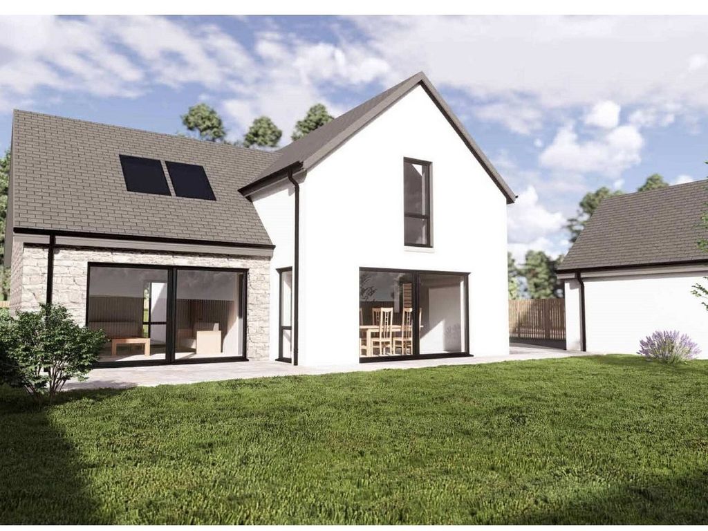 New home, 4 bed detached house for sale in 4 Bed Detached New Build, Tomnabat Lane, Tomintoul, Ballindalloch. AB37, £495,000