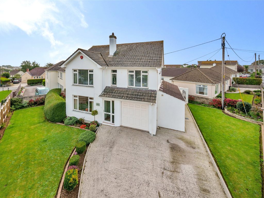 4 bed detached house for sale in Gweal Folds, Redruth Road, Helston, Cornwall TR13, £425,000