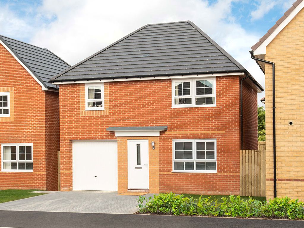 New home, 4 bed detached house for sale in "Windermere" at Lodge Lane, Dinnington, Sheffield S25, £282,995