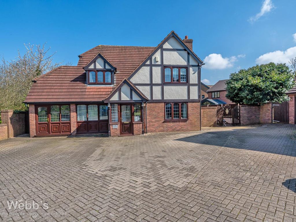 4 bed detached house for sale in Formby Way, Turnberry / Bloxwich, Walsall WS3, £425,000