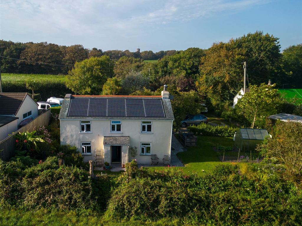 3 bed detached house for sale in Trevean Lane, Rosudgeon, Penzance TR20, £575,000