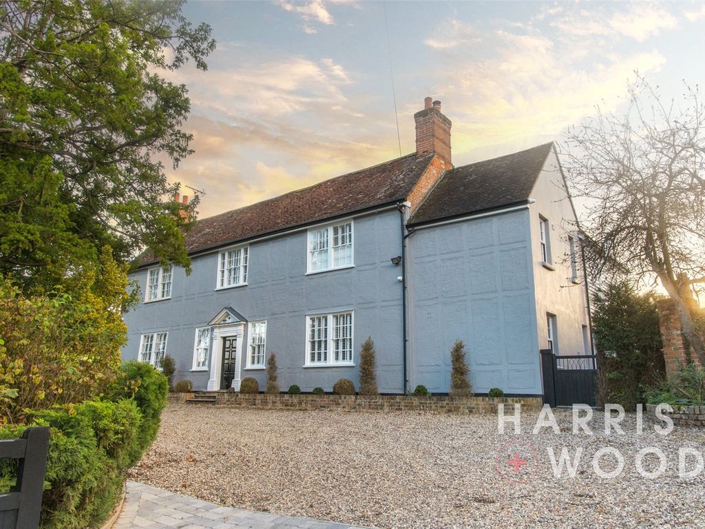 5 bed detached house for sale in Swan Street, Sible Hedingham, Halstead, Essex CO9, £1,250,000