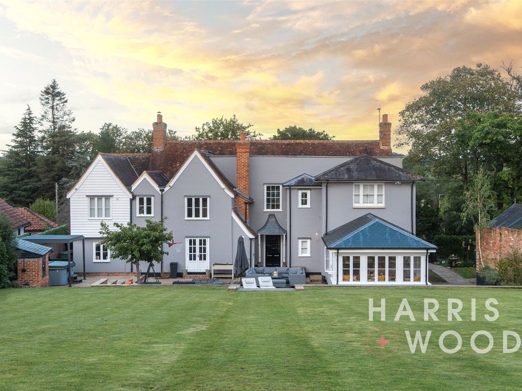 5 bed detached house for sale in Swan Street, Sible Hedingham, Halstead, Essex CO9, £1,250,000