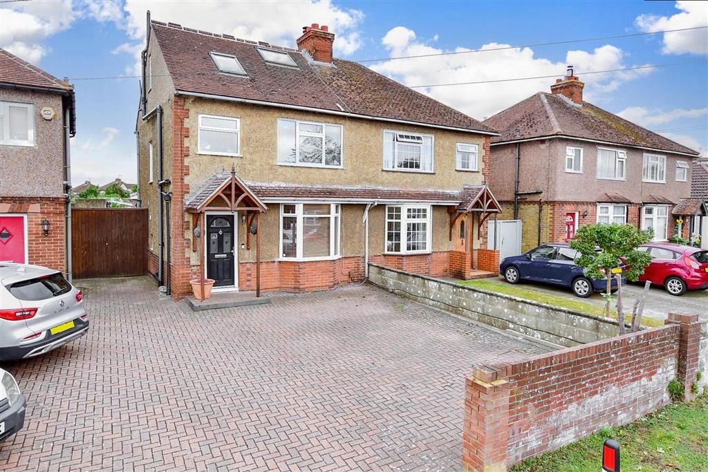 4 bed semi-detached house for sale in Farleigh Lane, Maidstone, Kent ME16, £425,000