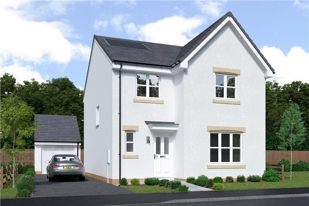 New home, 4 bed detached house for sale in "Riverwood" at Off Borrowstoun Road, Bo