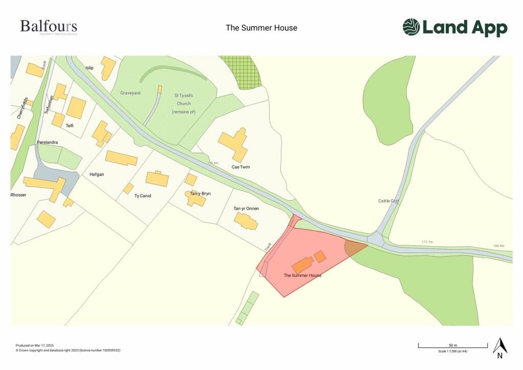 4 bed detached house for sale in Llandyssil, Montgomery, Powys SY15, £650,000