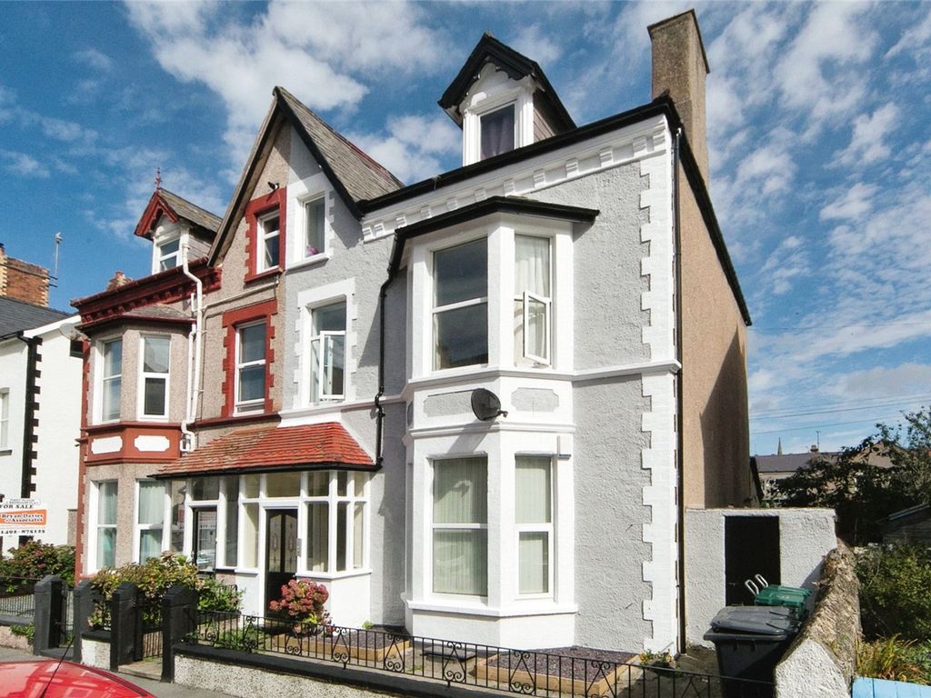 6 bed semi-detached house for sale in Caroline Road, Llandudno, Conwy LL30, £360,000