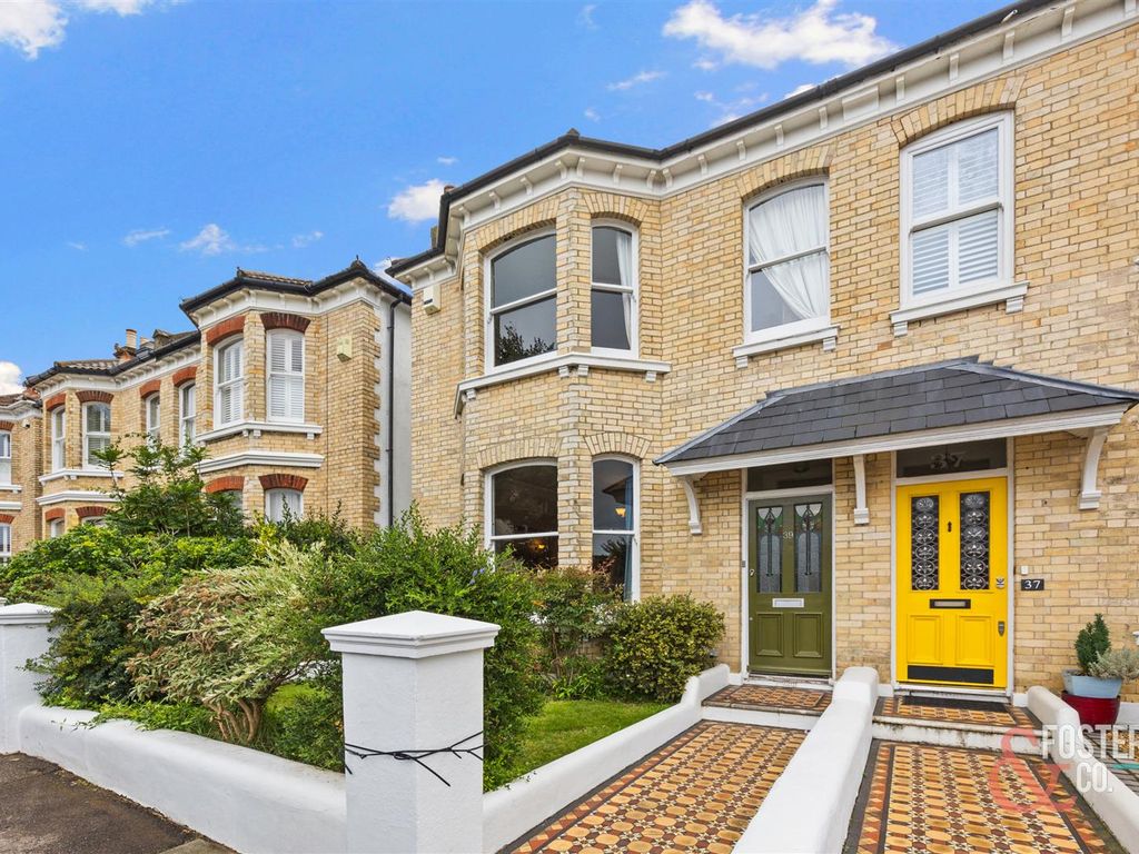 4 bed semi-detached house for sale in Fonthill Road, Hove BN3, £800,000