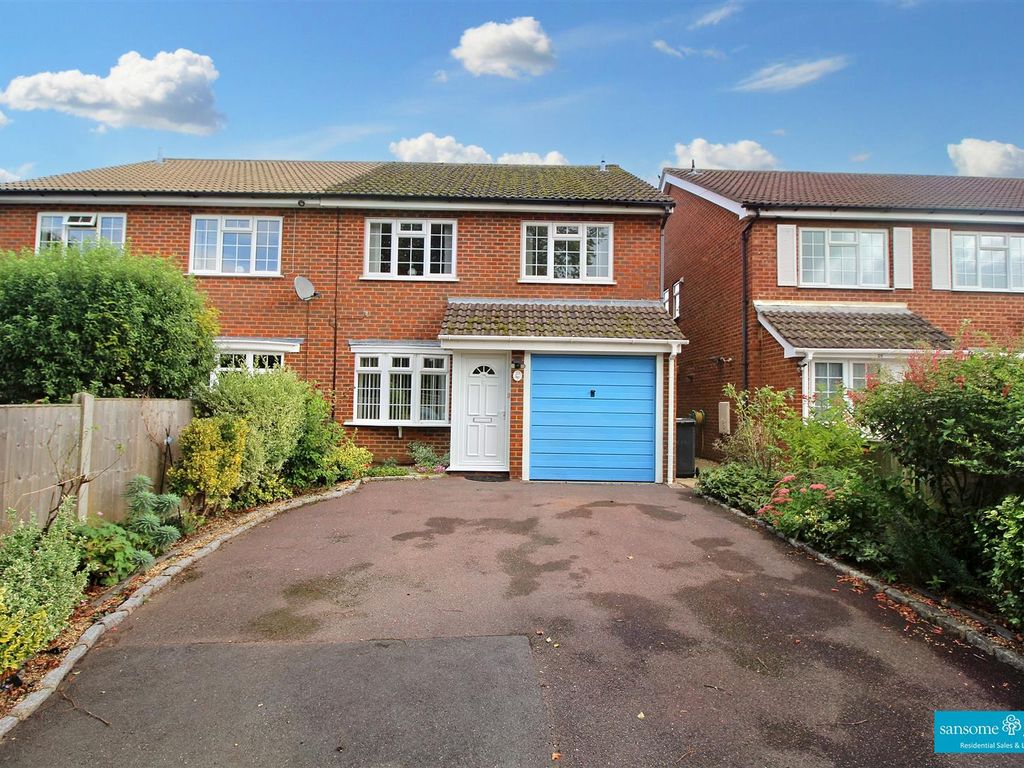 4 bed semi-detached house for sale in St. Marys Avenue, Purley On Thames, Reading RG8, £450,000