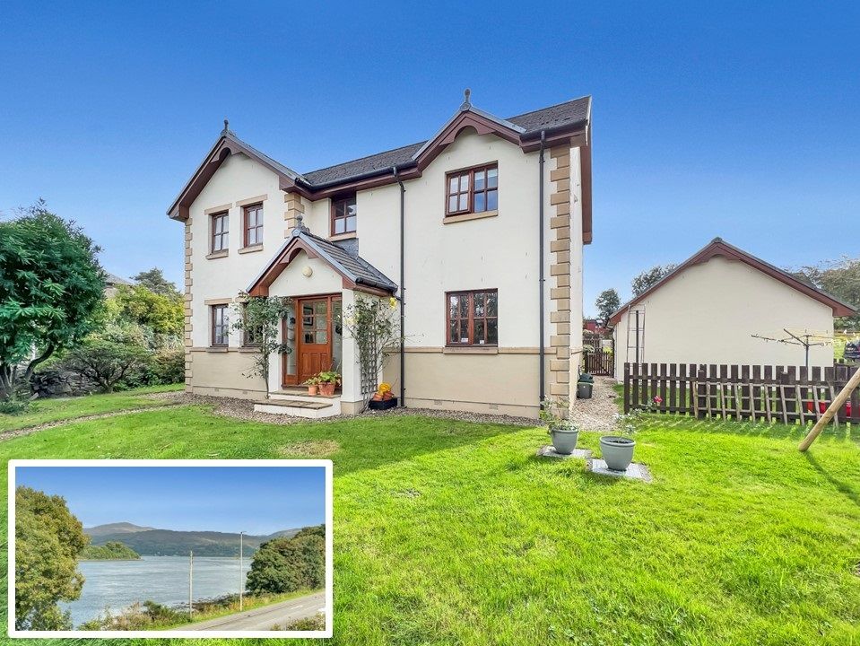 5 bed detached house for sale in Lochedge, 5 Glen Park, Connel, Argyll, 1Pg, Oban PA37, £380,000
