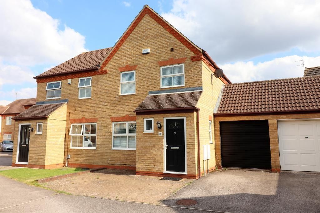 3 bed semi-detached house for sale in Fisher Close, Barton Le Clay, Bedfordshire MK45, £365,000