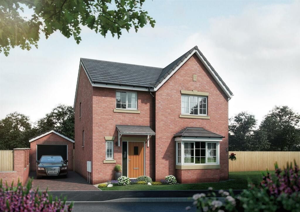 New home, 4 bed detached house for sale in Church Croft, Church Road, Weeton PR4, £359,995