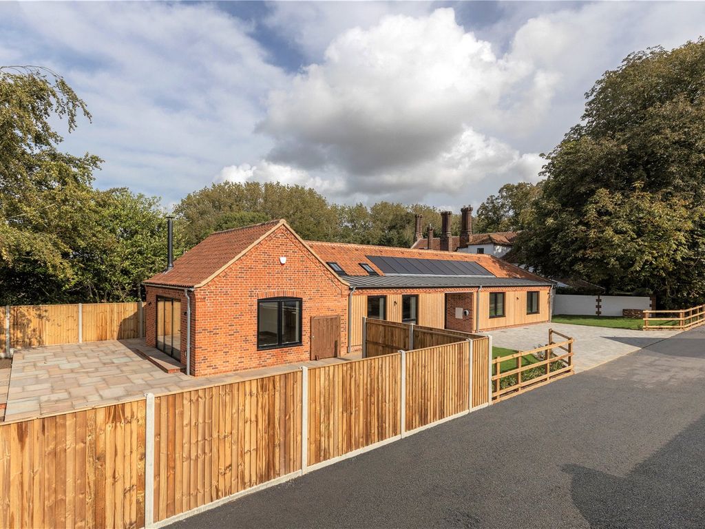 New home, 3 bed barn conversion for sale in Steading Mews, Plot 1, Hale Road, Ashill, Norfolk IP25, £725,000