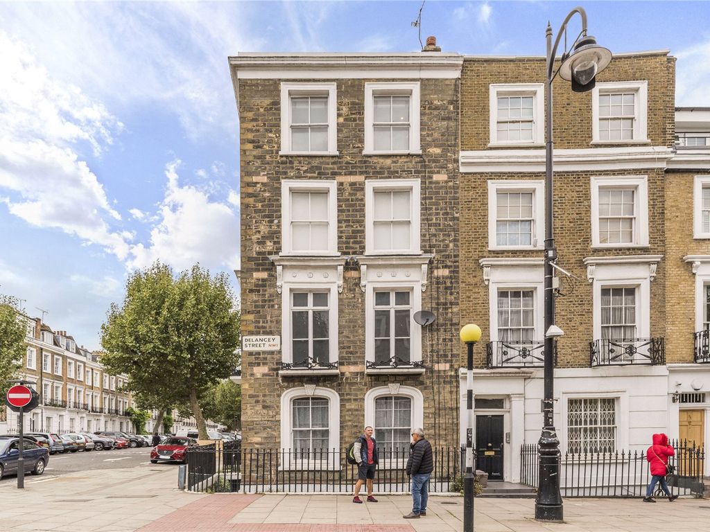 1 bed flat for sale in Delancey Street, Camden NW1, £425,000