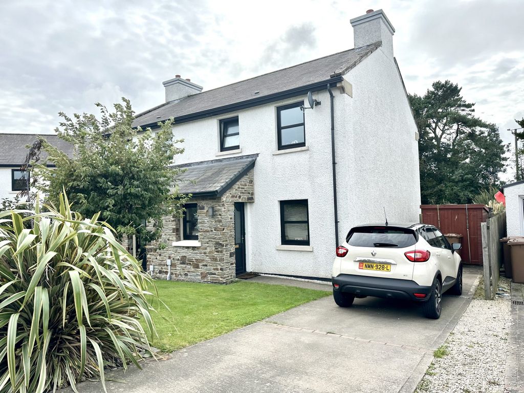 3 bed semi-detached house for sale in Croit Ny Kenzie, Andreas, Ramsey, Ramsey, Isle Of Man IM7, £299,000