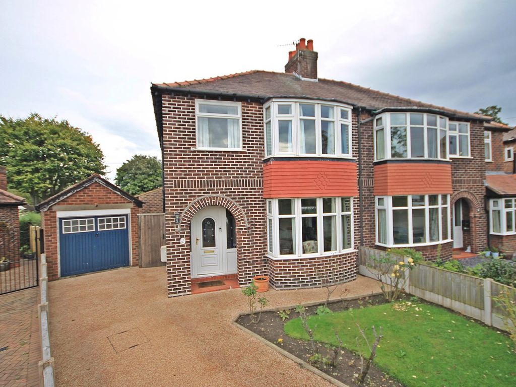 3 bed semi-detached house for sale in Kildonan Road, Grappenhall, Warrington WA4, £365,000
