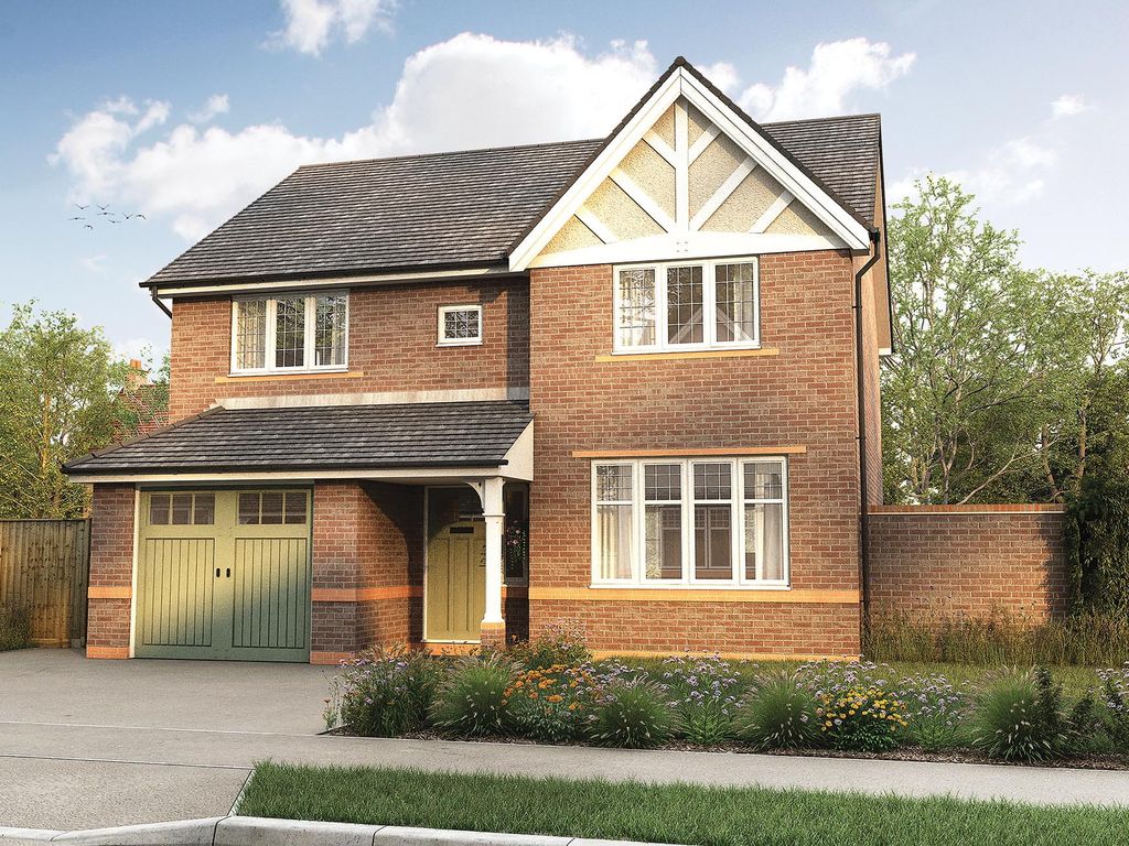 New home, 4 bed detached house for sale in "The Skelton" at Jamie Marcus Way, Oadby, Leicester LE2, £442,950