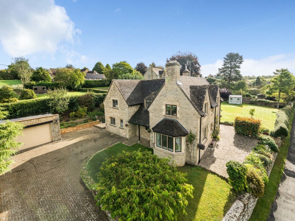 4 bed detached house for sale in Baunton, Cirencester, Gloucestershire GL7, £1,250,000