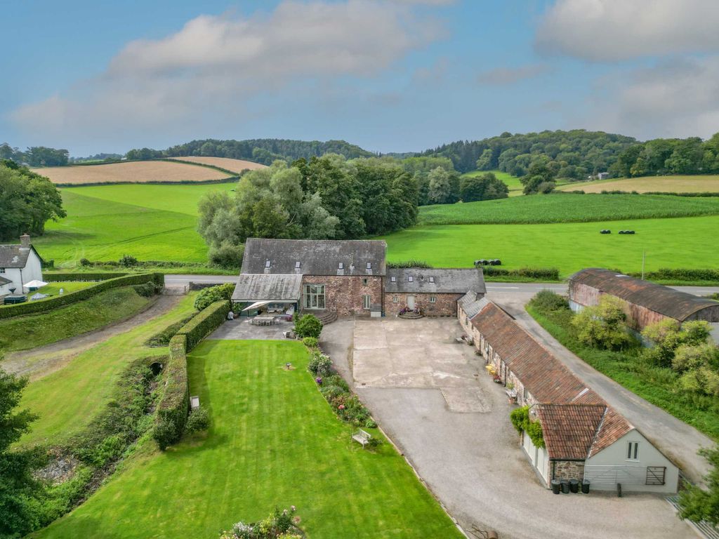 4 bed detached house for sale in Llangybi, Usk, Monmouthshire NP15, £1,350,000