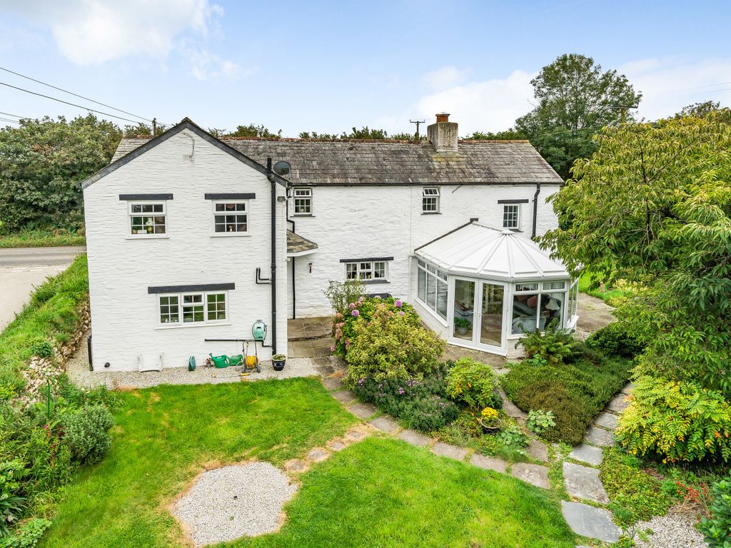 4 bed cottage for sale in West Taphouse, Lostwithiel, Cornwall PL22, £450,000