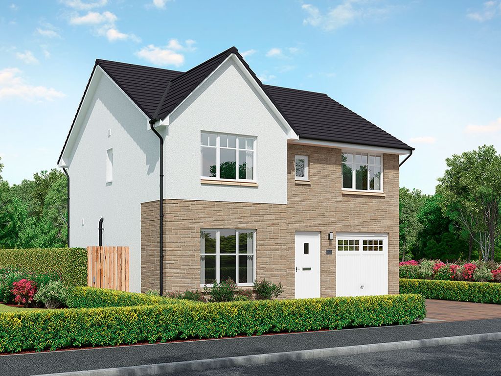 New home, 4 bed detached house for sale in "Farnham" at Baroque Drive, Danderhall, Dalkeith EH22, £395,000