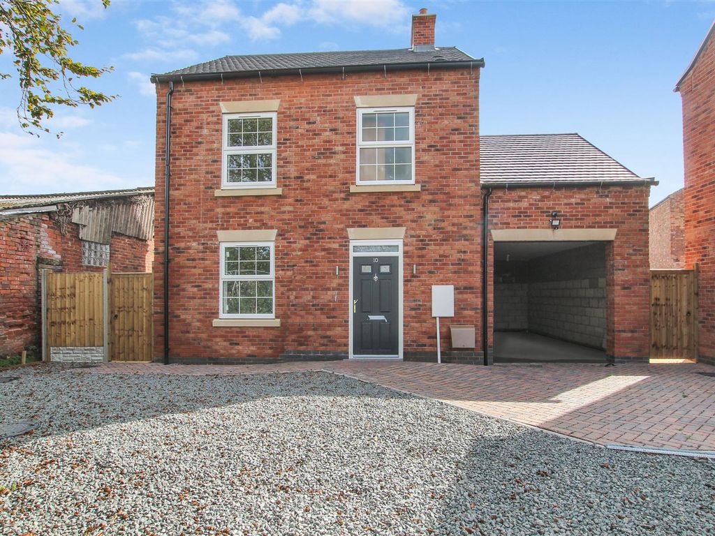 New home, 3 bed detached house for sale in Queens Street, Measham, Swadlincote DE12, £285,000