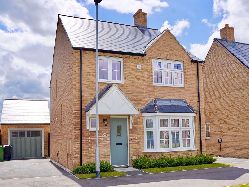 4 bed detached house for sale in Swynford Road, Alconbury Weald, Cambridgeshire. PE28, £400,000