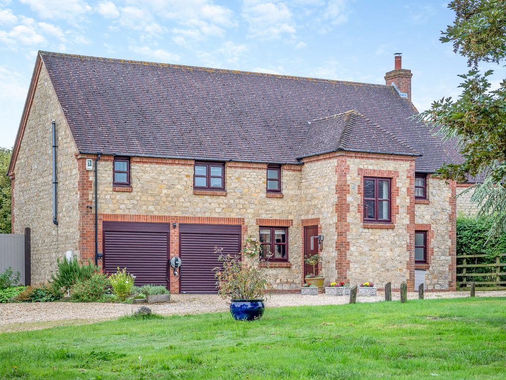 5 bed detached house for sale in The Green, Church Stowe, Northamptonshire NN7, £725,000