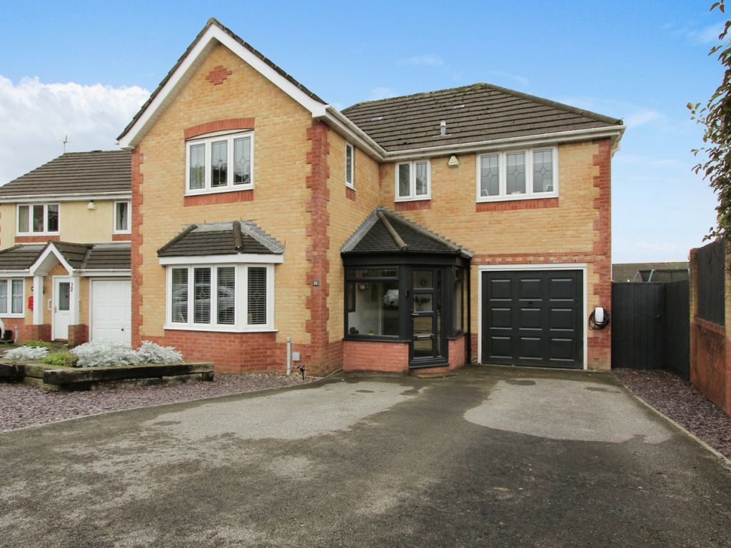 4 bed detached house for sale in Min Y Coed, Coed Hirwaun, Port Talbot SA13, £350,000