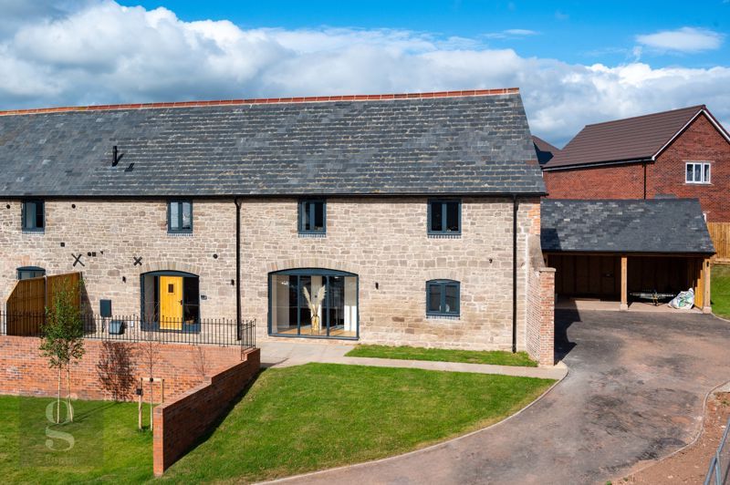 New home, 4 bed barn conversion for sale in Holmer House Close, Hereford HR4, £625,000