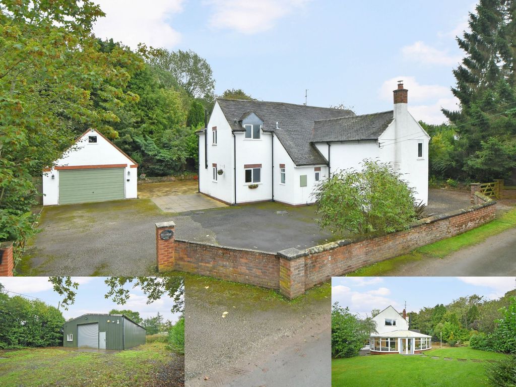 4 bed cottage for sale in Grub Street, High Offley ST20, £880,000