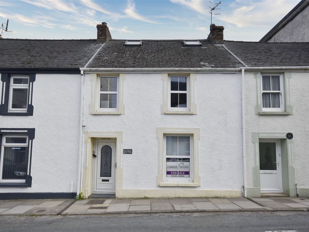3 bed terraced house for sale in 2 Norton Cottages, The Norton, Tenby SA70, £350,000
