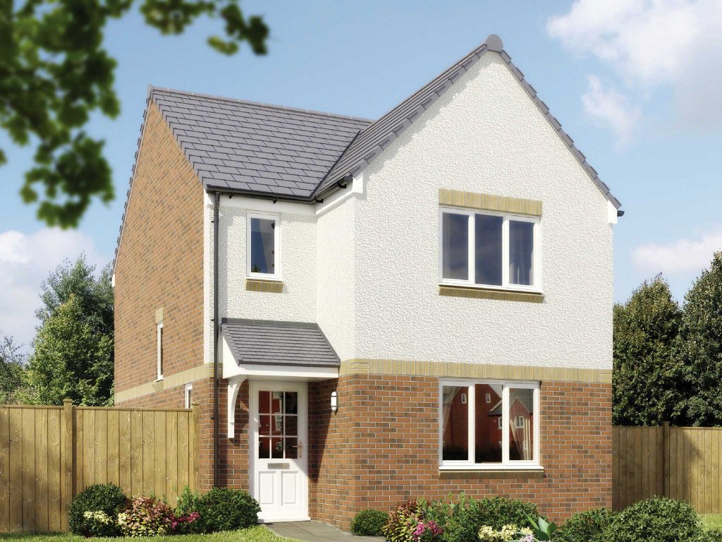 New home, 3 bed detached house for sale in "The Elgin" at Brackenhill Road, Law, Carluke ML8, £239,995