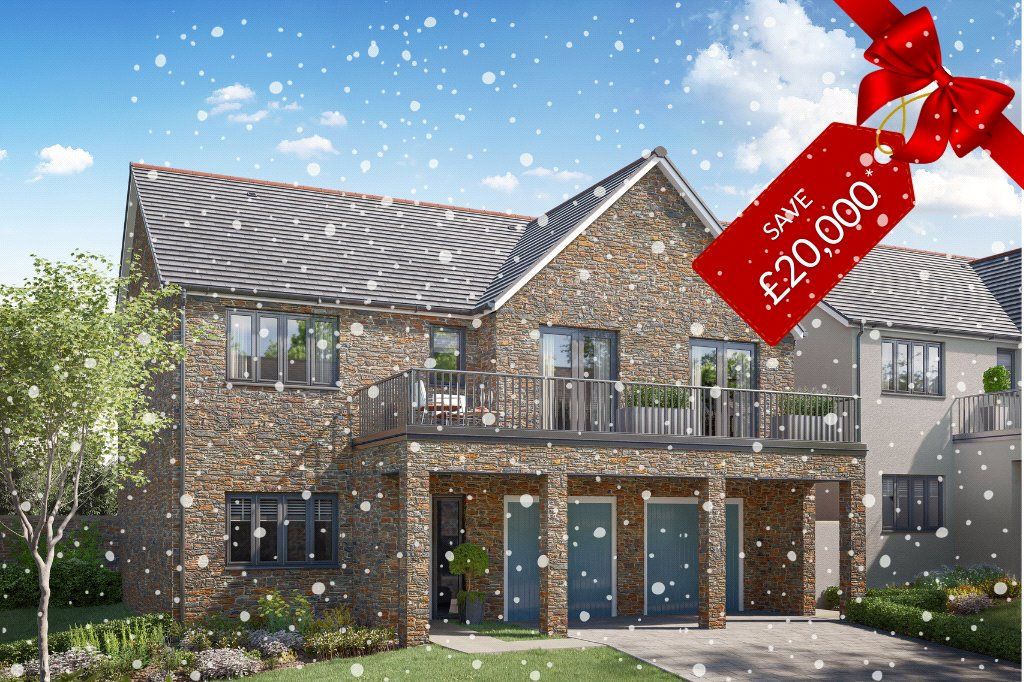 New home, 4 bed detached house for sale in Weavers Place, North Tawton, Devon EX20, £394,995