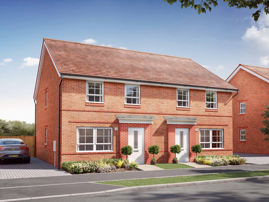 New home, 3 bed semi-detached house for sale in "Maidstone" at Broughton Crossing, Broughton, Aylesbury HP22, £375,000