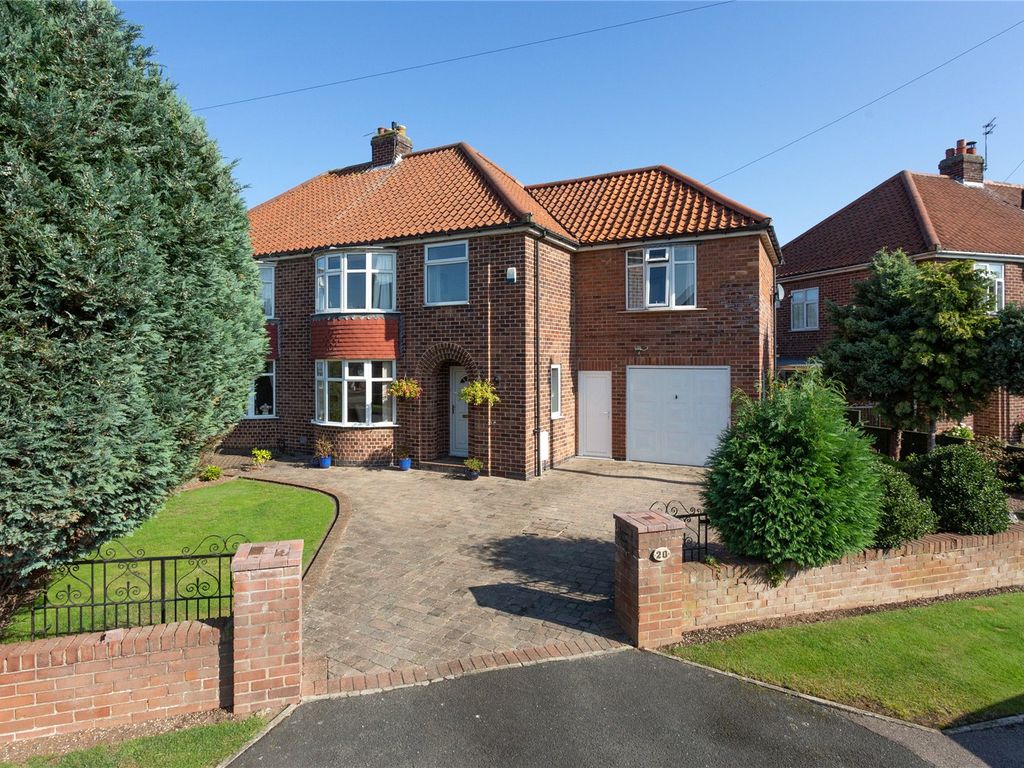 4 bed semi-detached house for sale in Linden Close, Huntington, York, North Yorkshire YO32, £395,000
