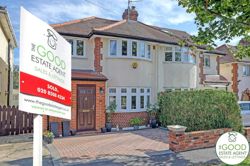 3 bed semi-detached house for sale in Alderton Way, Loughton IG10, £625,000