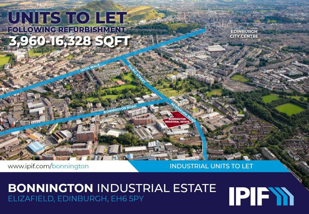 Industrial to let in Unit 4A, Bonnington Industrial Estate, Elizafield, Newhaven Road, Edinburgh EH6, Non quoting