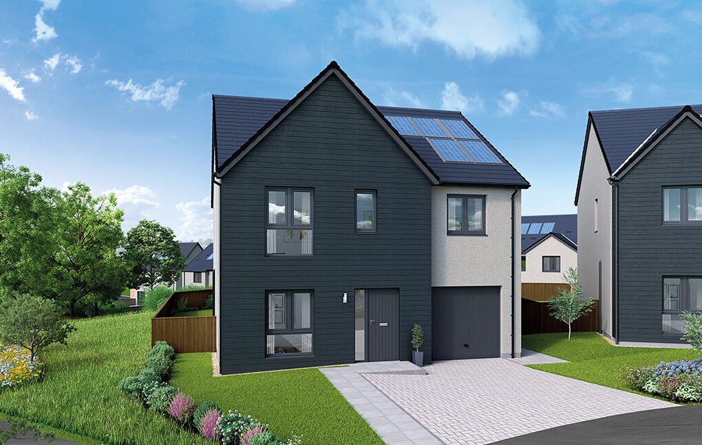 New home, 4 bed detached house for sale in Chapelpark Road, Oldmeldrum, Inverurie AB51, £327,950