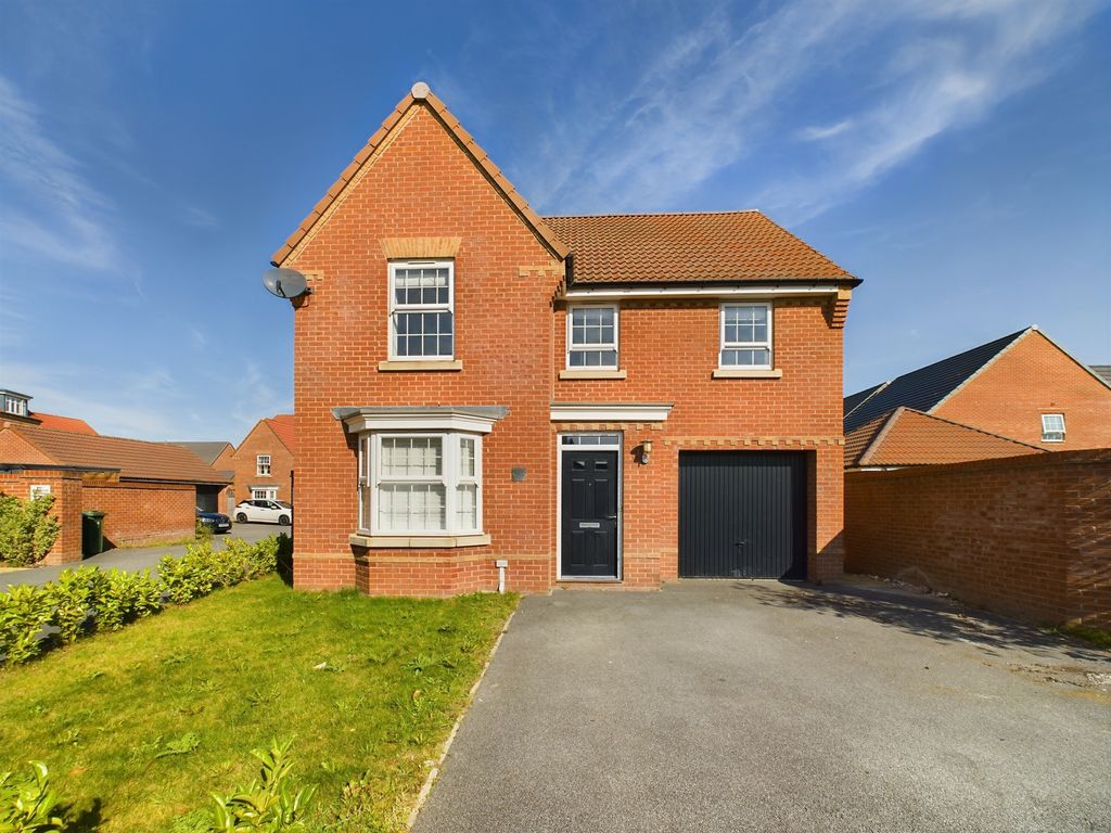 New home, 4 bed detached house for sale in Wyles Way, Stamford Bridge, York YO41, £425,000