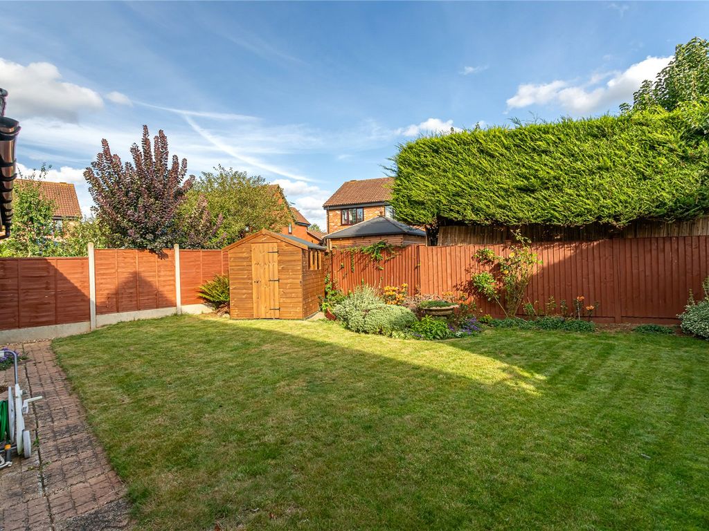 3 bed detached house for sale in The Hallards, Eaton Ford, St. Neots, Cambridgeshire PE19, £450,000