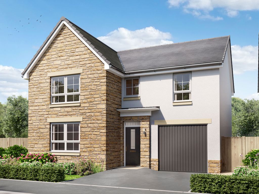 New home, 4 bed detached house for sale in "Falkland" at Barons Drive, Roslin EH25, £459,995