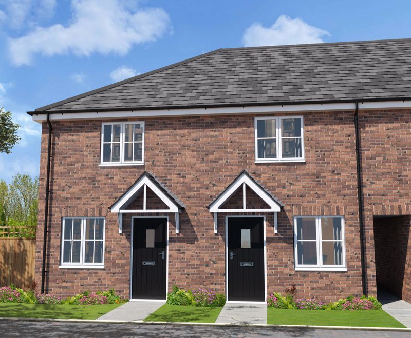 New home, 2 bed terraced house for sale in Lord Allerton Way, Horncastle LN9, £159,950