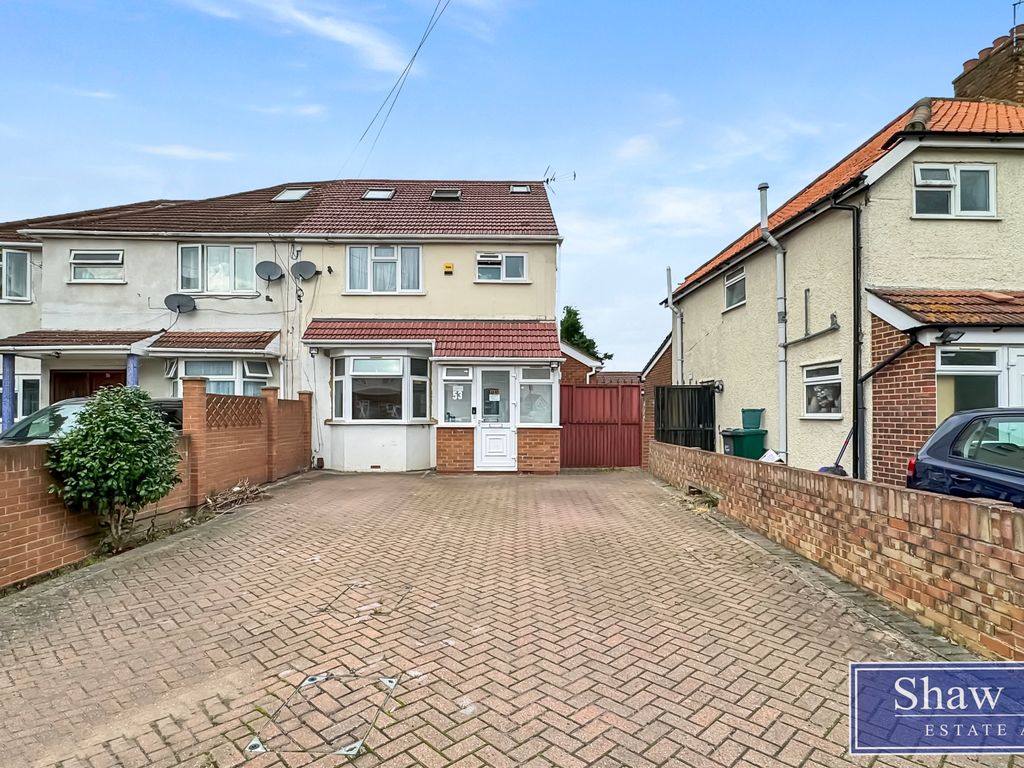 4 bed semi-detached house for sale in Walnut Tree Road, Heston, Hounslow TW5, £675,000