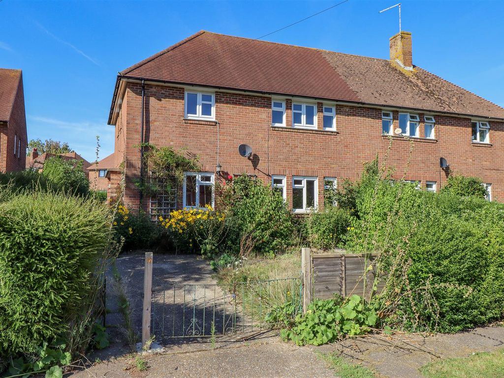 3 bed semi-detached house for sale in East Street, Amberley, Arundel BN18, £350,000