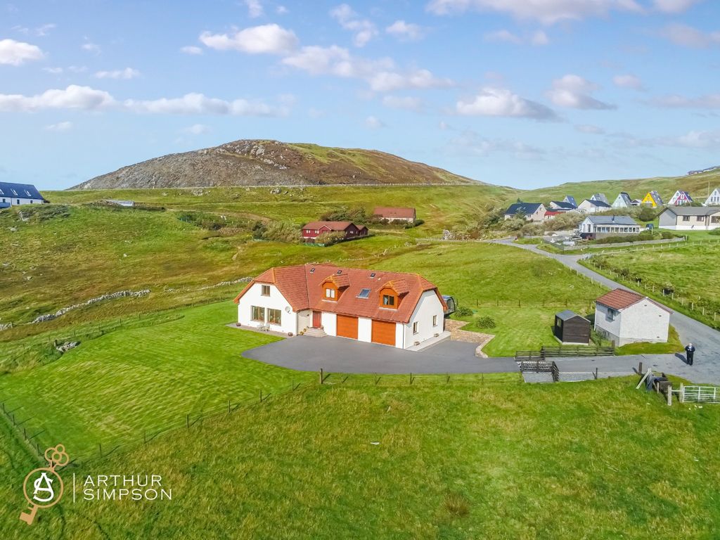 6 bed detached house for sale in Wormadale, Whiteness, Shetland ZE2, £497,000
