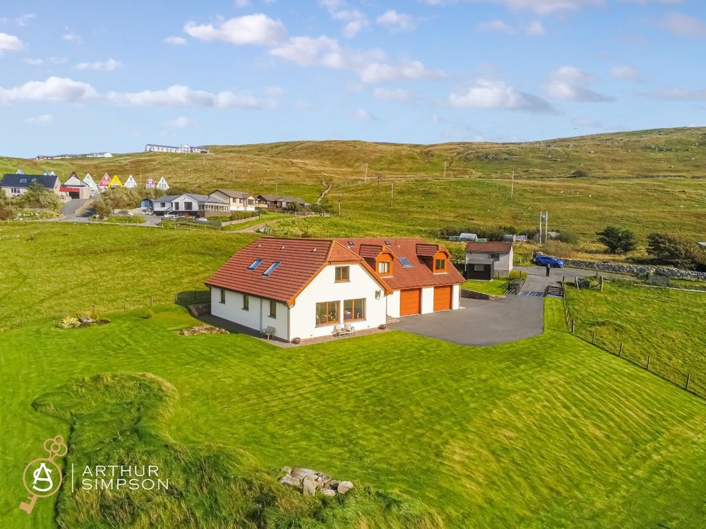 6 bed detached house for sale in Wormadale, Whiteness, Shetland ZE2, £497,000