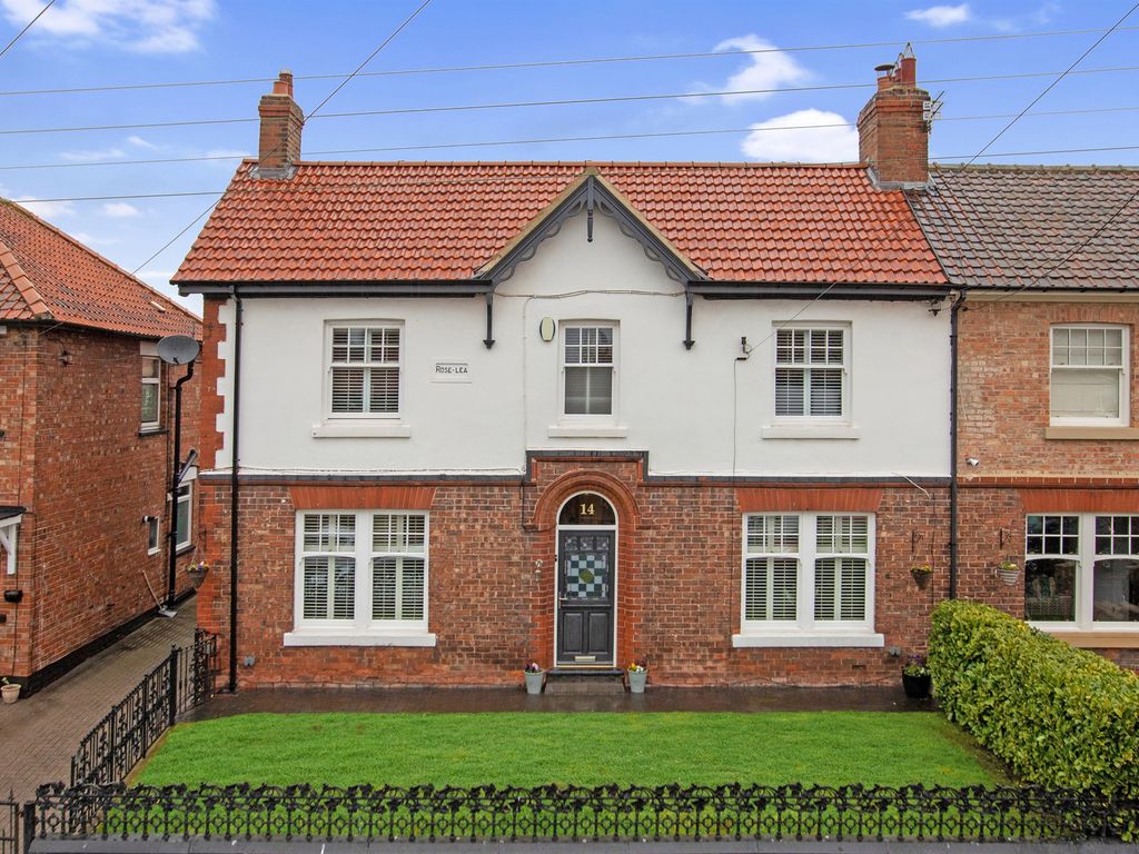 4 bed semi-detached house for sale in Durham Road, Wolviston, Billingham TS22, £400,000
